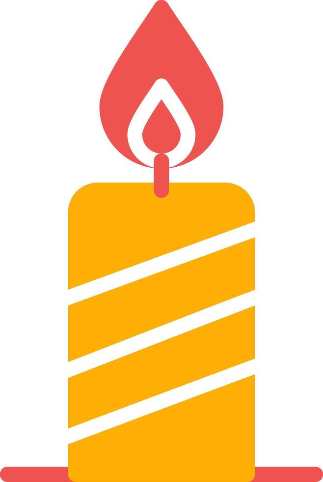 Candle Creative Icon Design vector