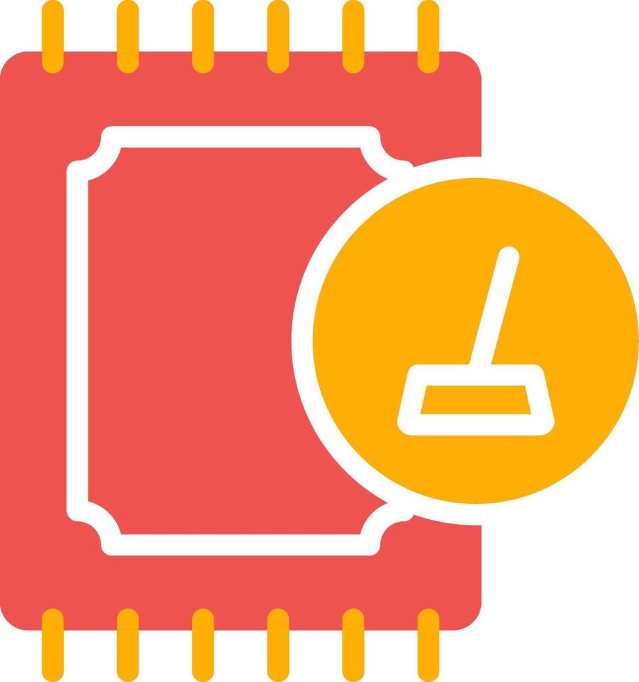 Carpet Cleaning Creative Icon Design vector