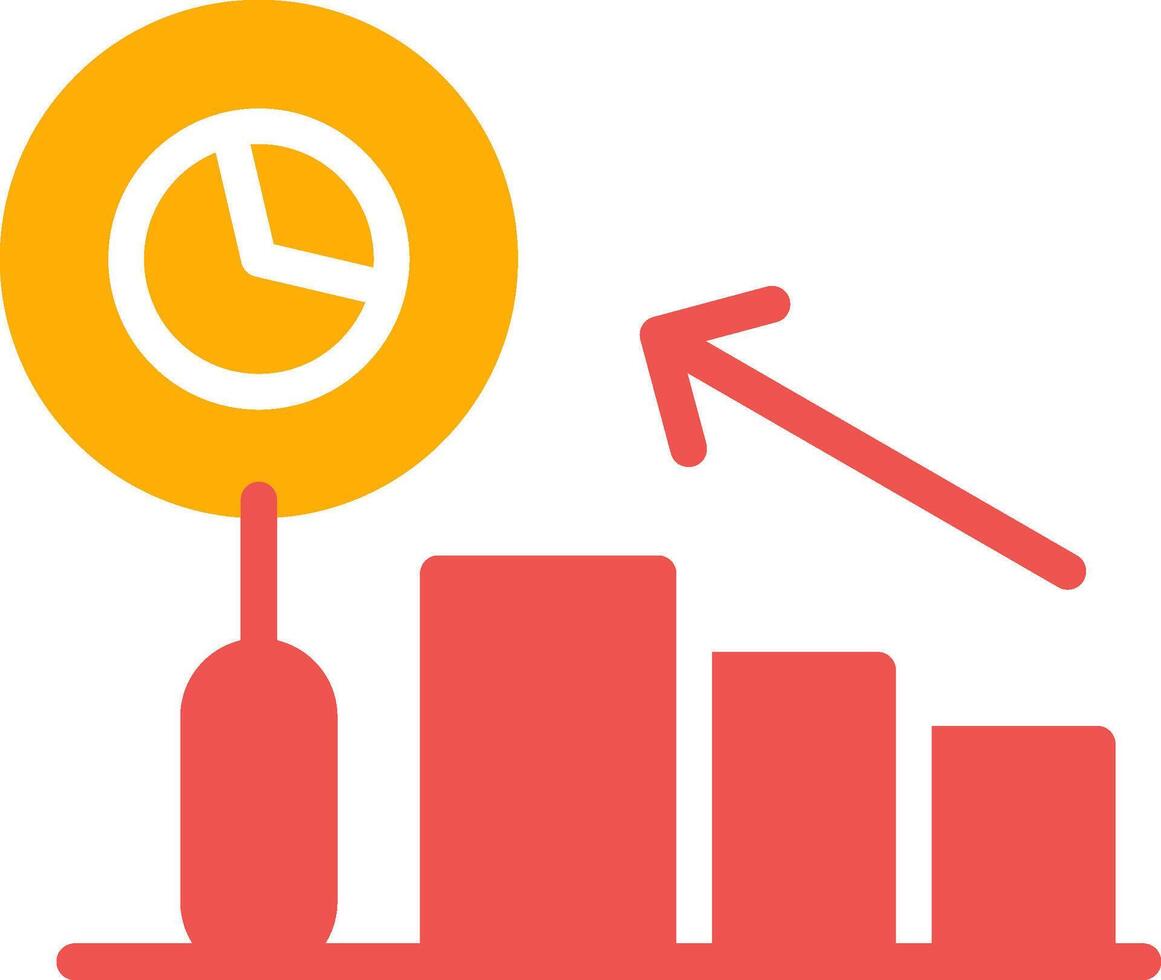 Predictive Analytics Creative Icon Design vector