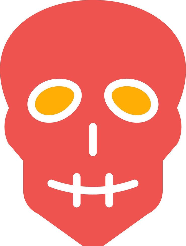 Skull Creative Icon Design vector