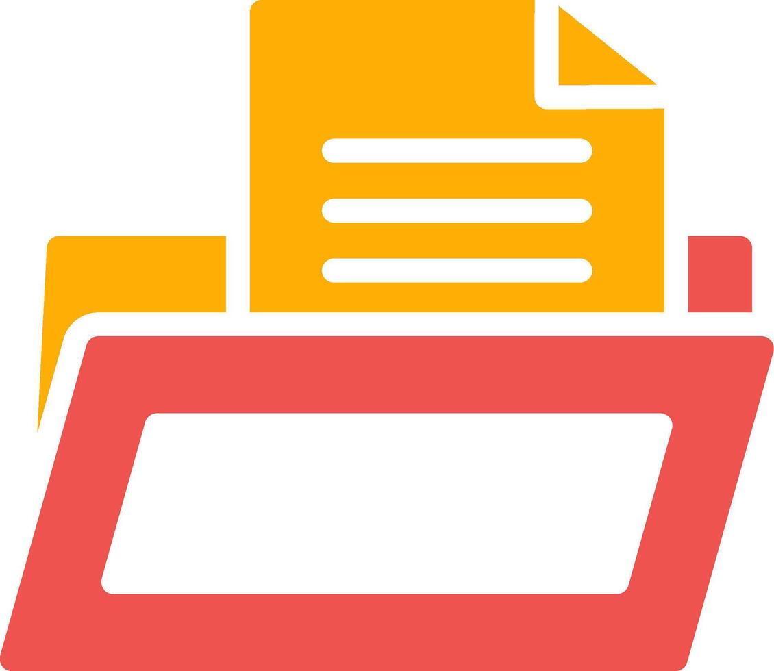 Folder Creative Icon Design vector