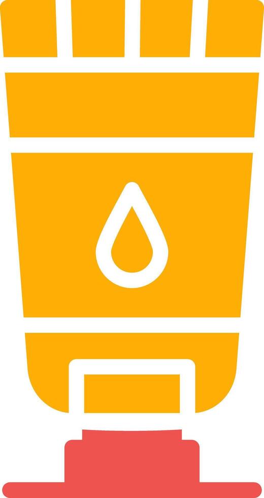 Body Lotion Creative Icon Design vector
