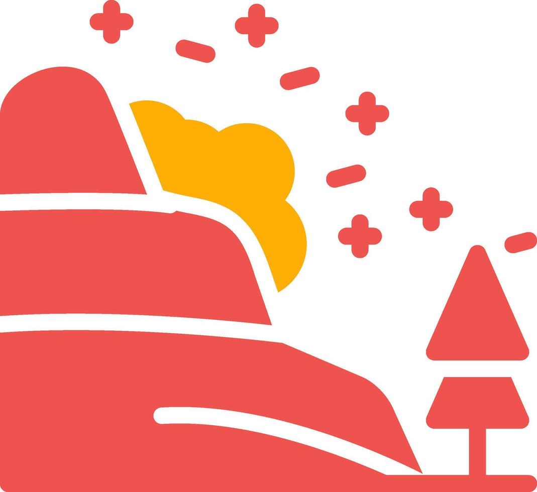 Avalanche Creative Icon Design vector