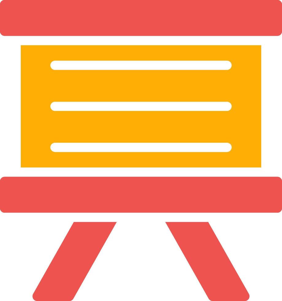 White Board Creative Icon Design vector