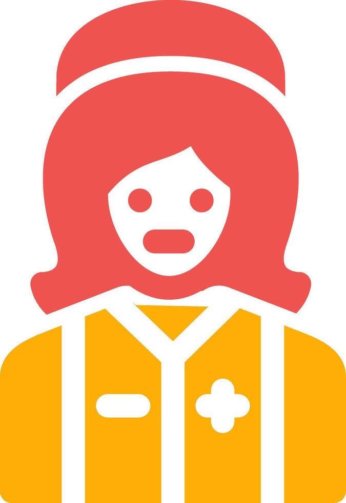 Nurse Creative Icon Design vector