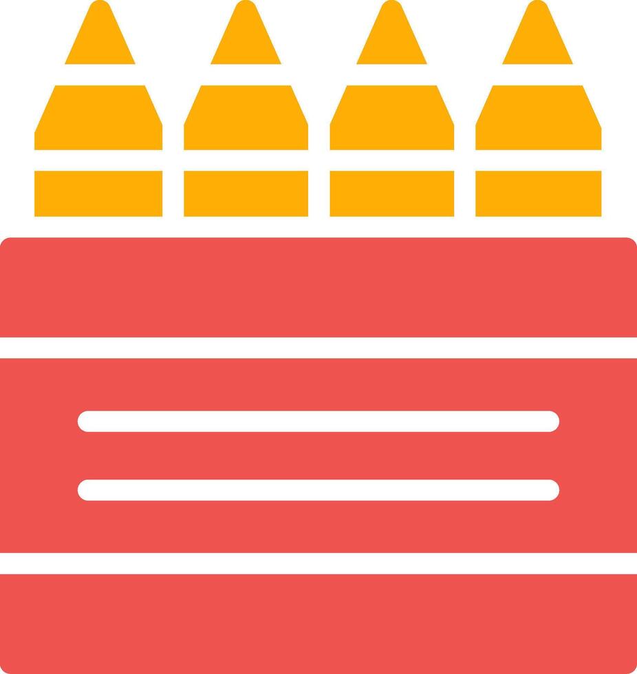 Crayons Creative Icon Design vector