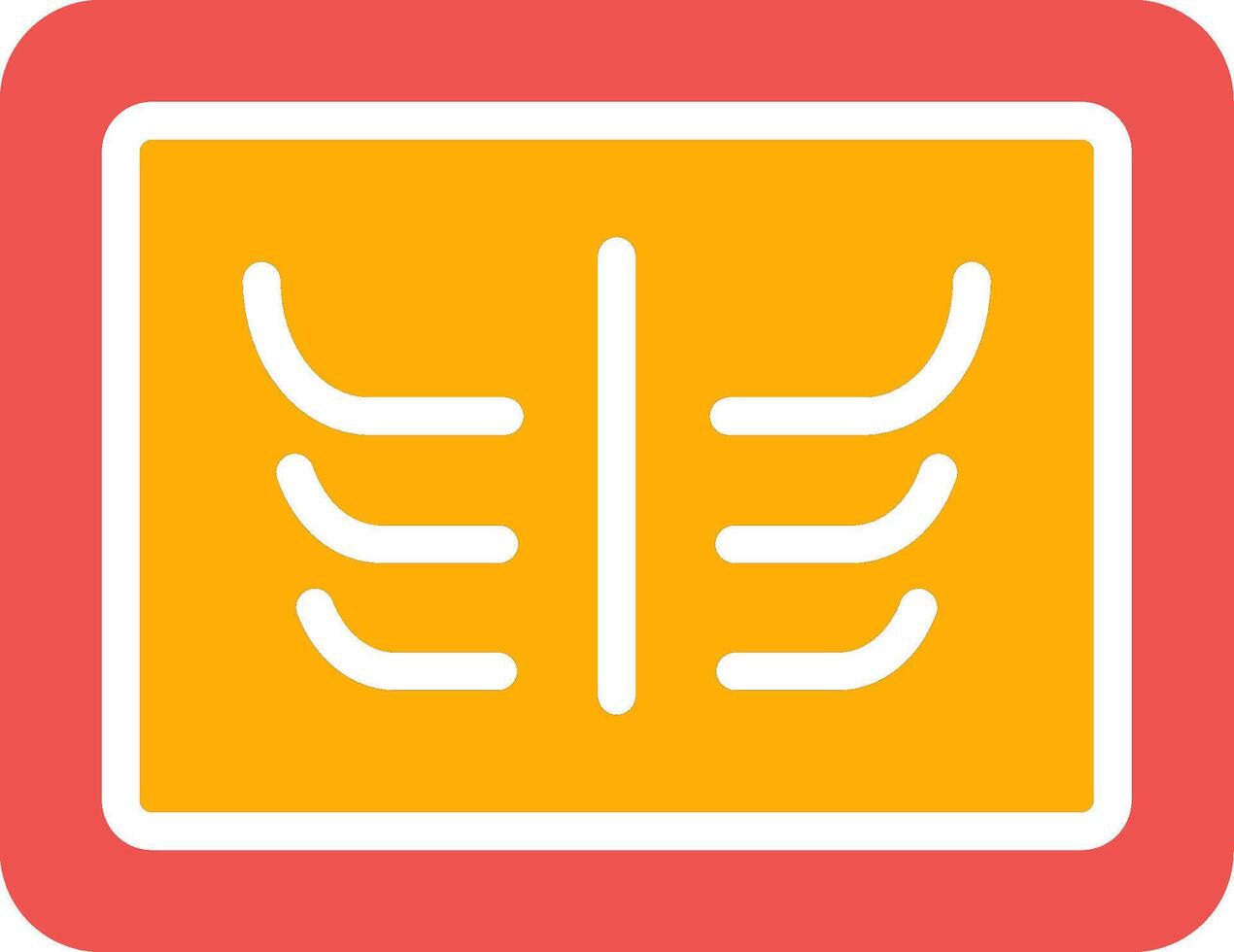 X Ray Creative Icon Design vector