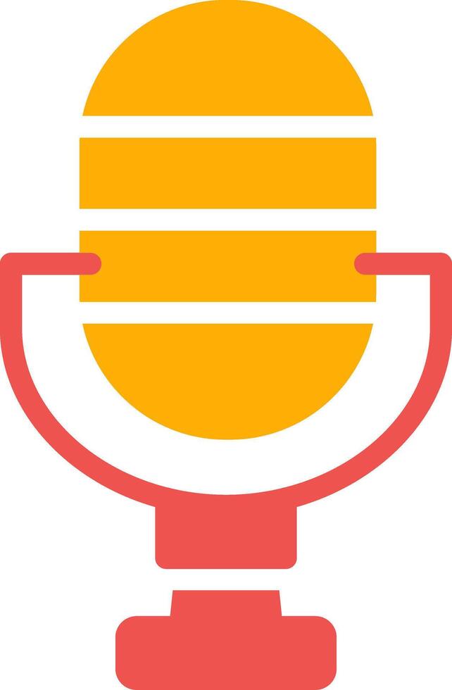 Microphone Creative Icon Design vector