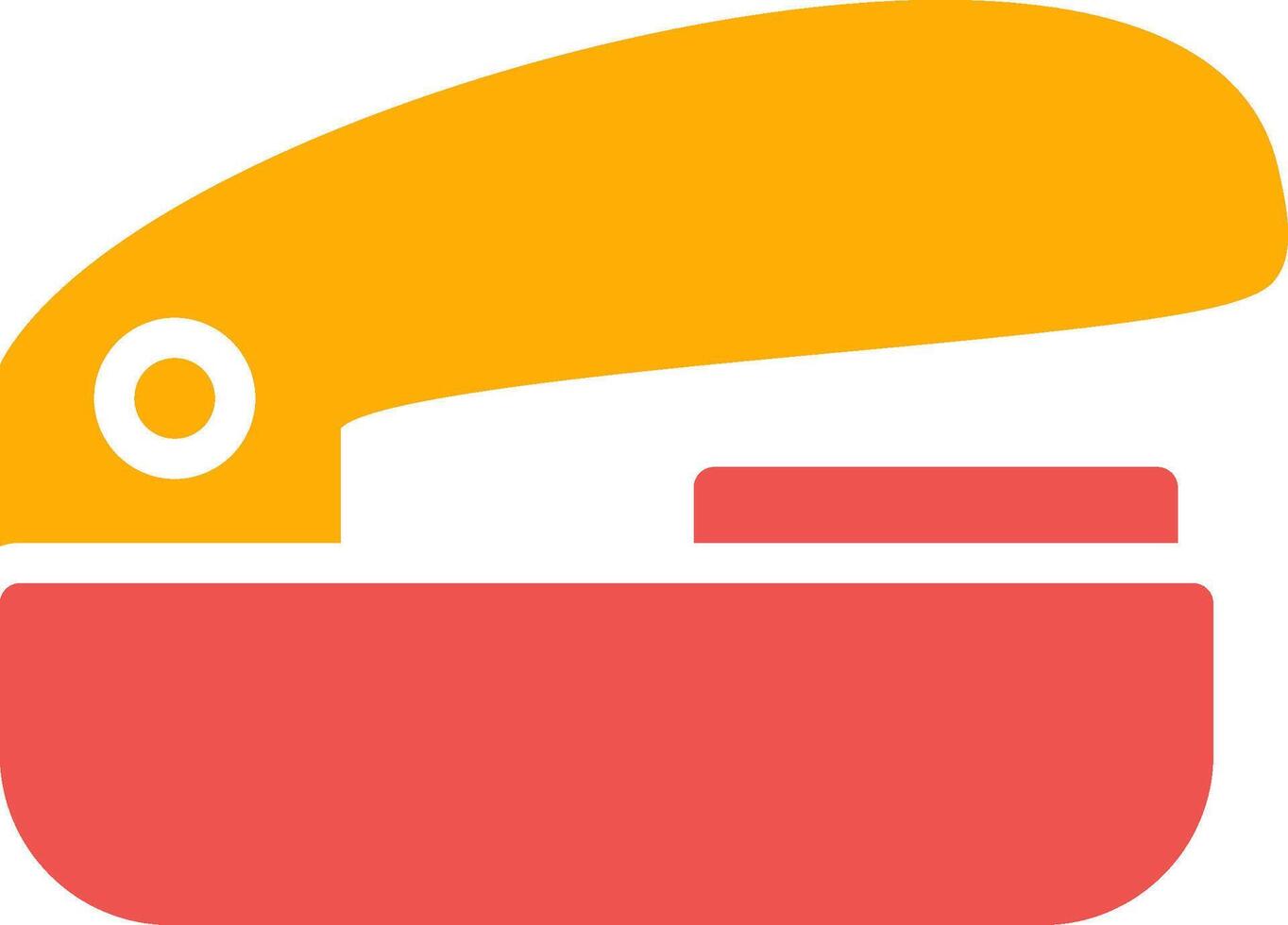 Stapler Creative Icon Design vector