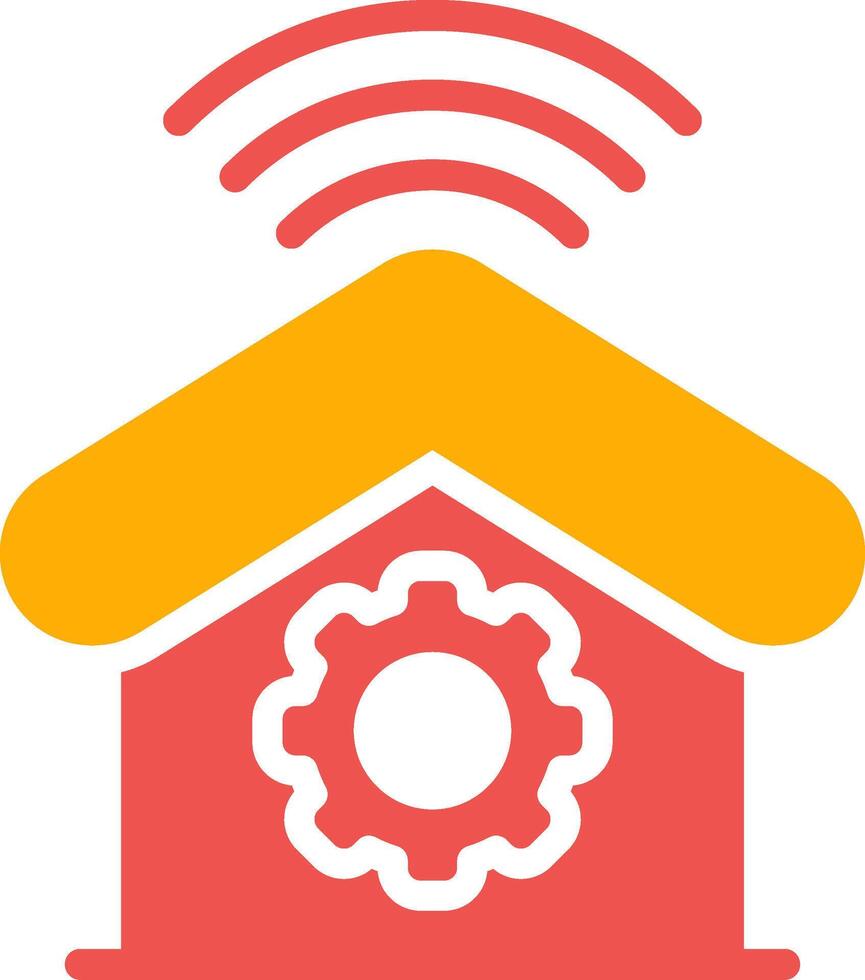 Home Automation Creative Icon Design vector