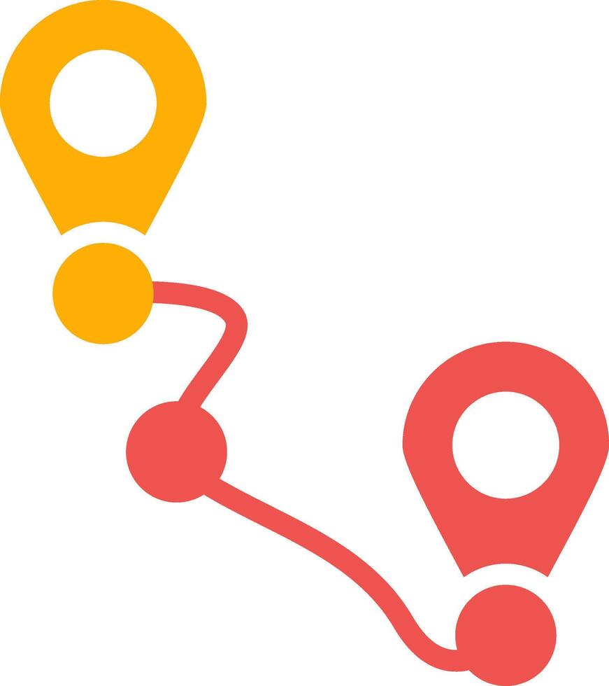 Tracking Creative Icon Design vector