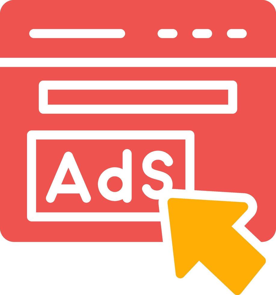 Advertising Creative Icon Design vector