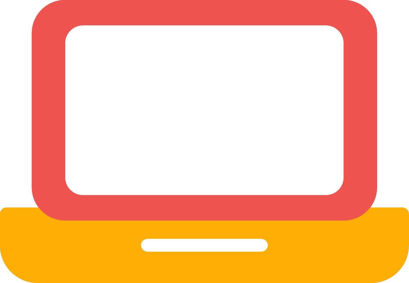Laptop Creative Icon Design vector