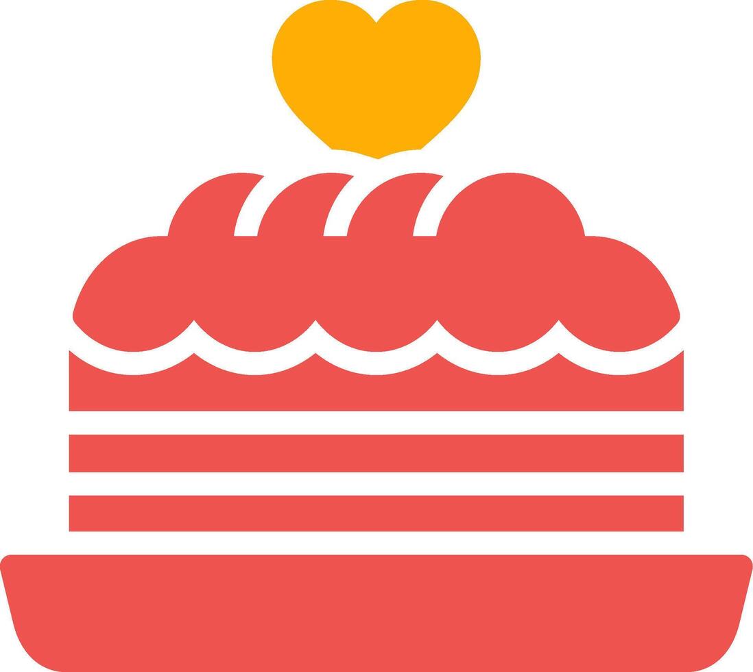 Cake Creative Icon Design vector