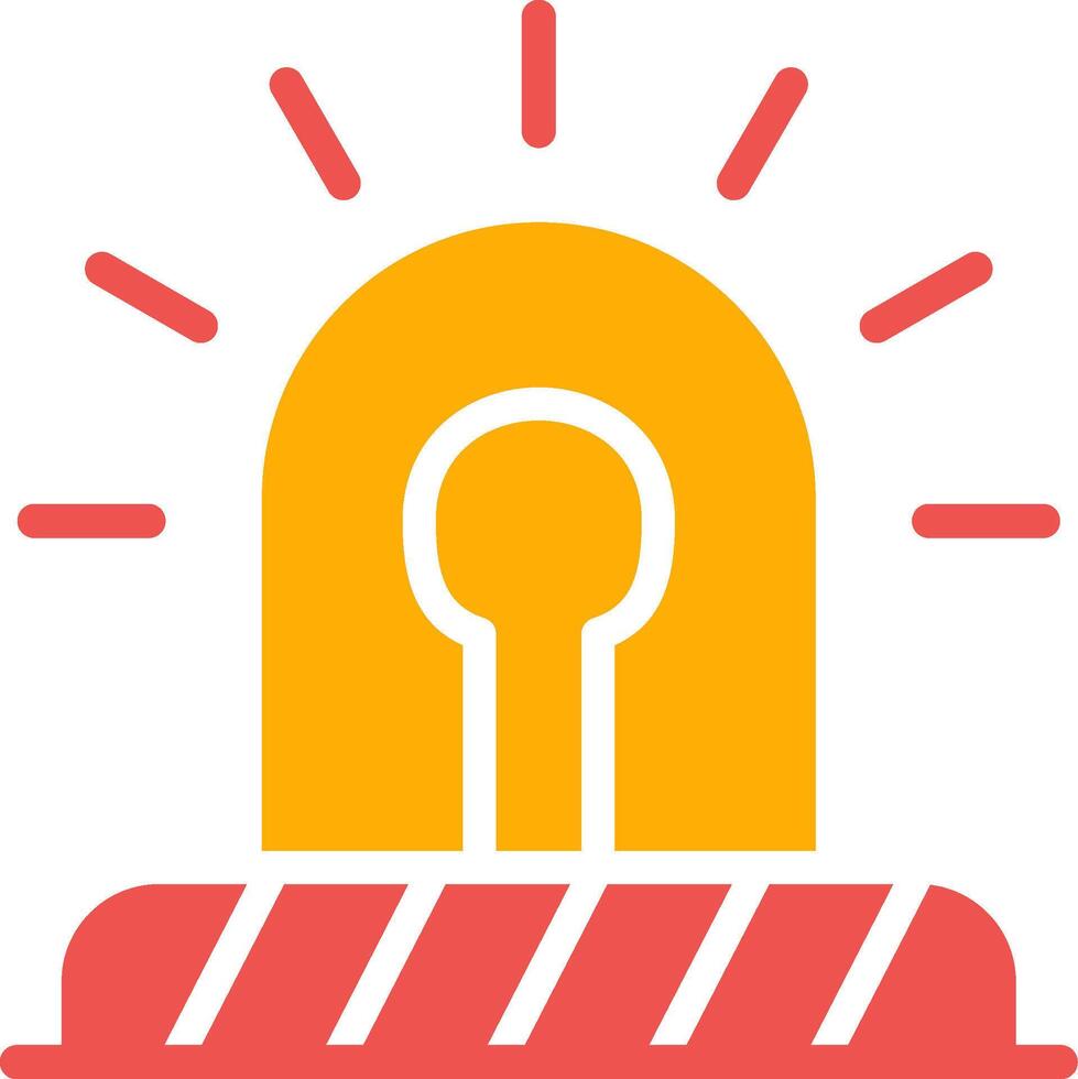 Siren Creative Icon Design vector
