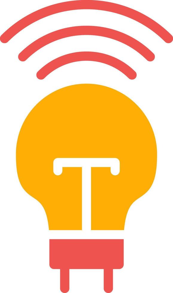 Smart Bulb Creative Icon Design vector