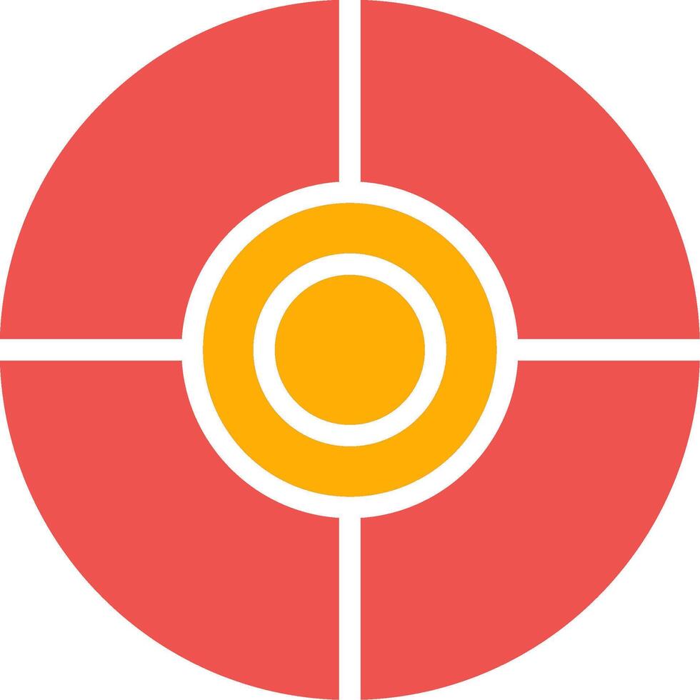 Color Circle Creative Icon Design vector