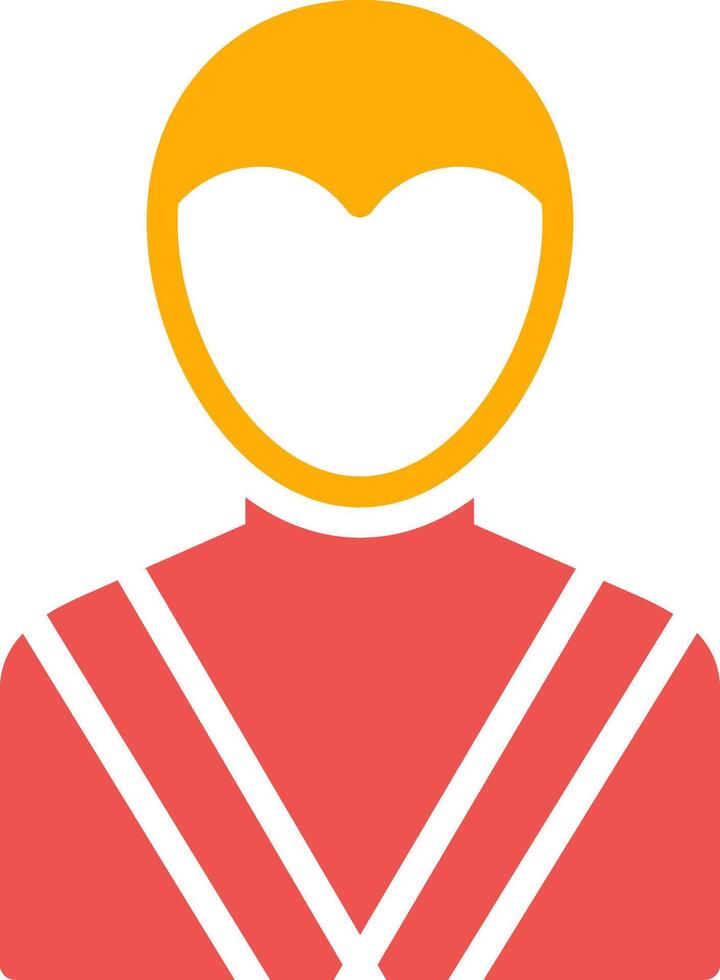 Fighter Creative Icon Design vector