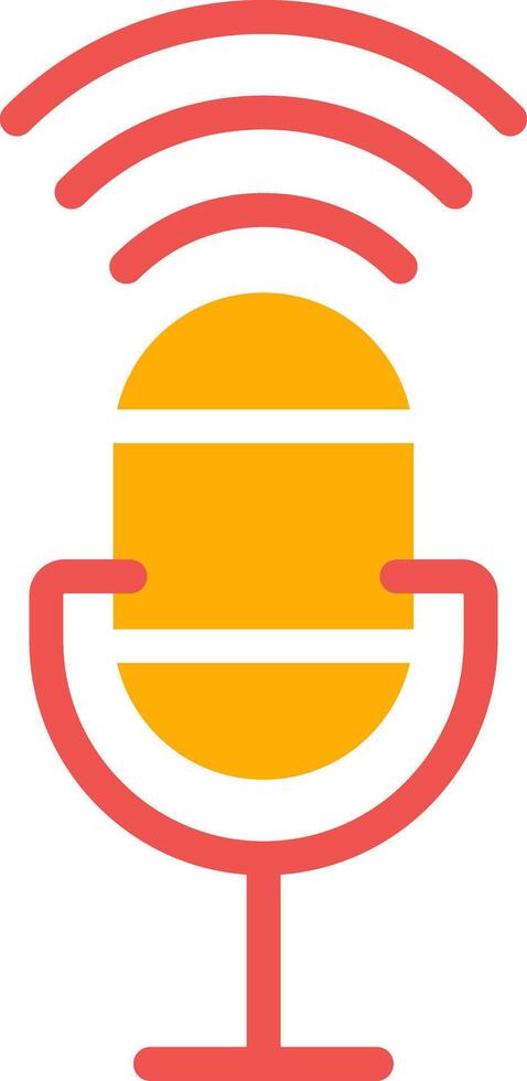 Voice Control Creative Icon Design vector