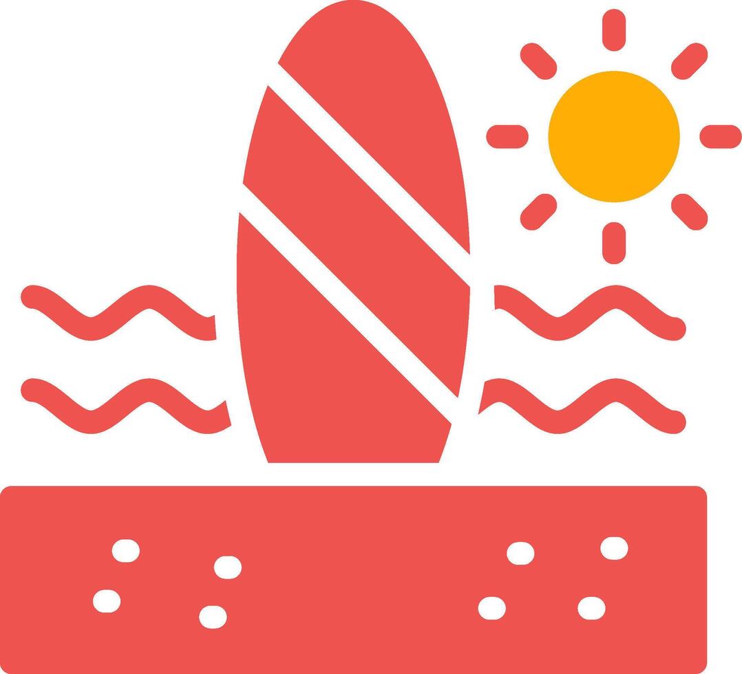 Paddle Surf Creative Icon Design vector