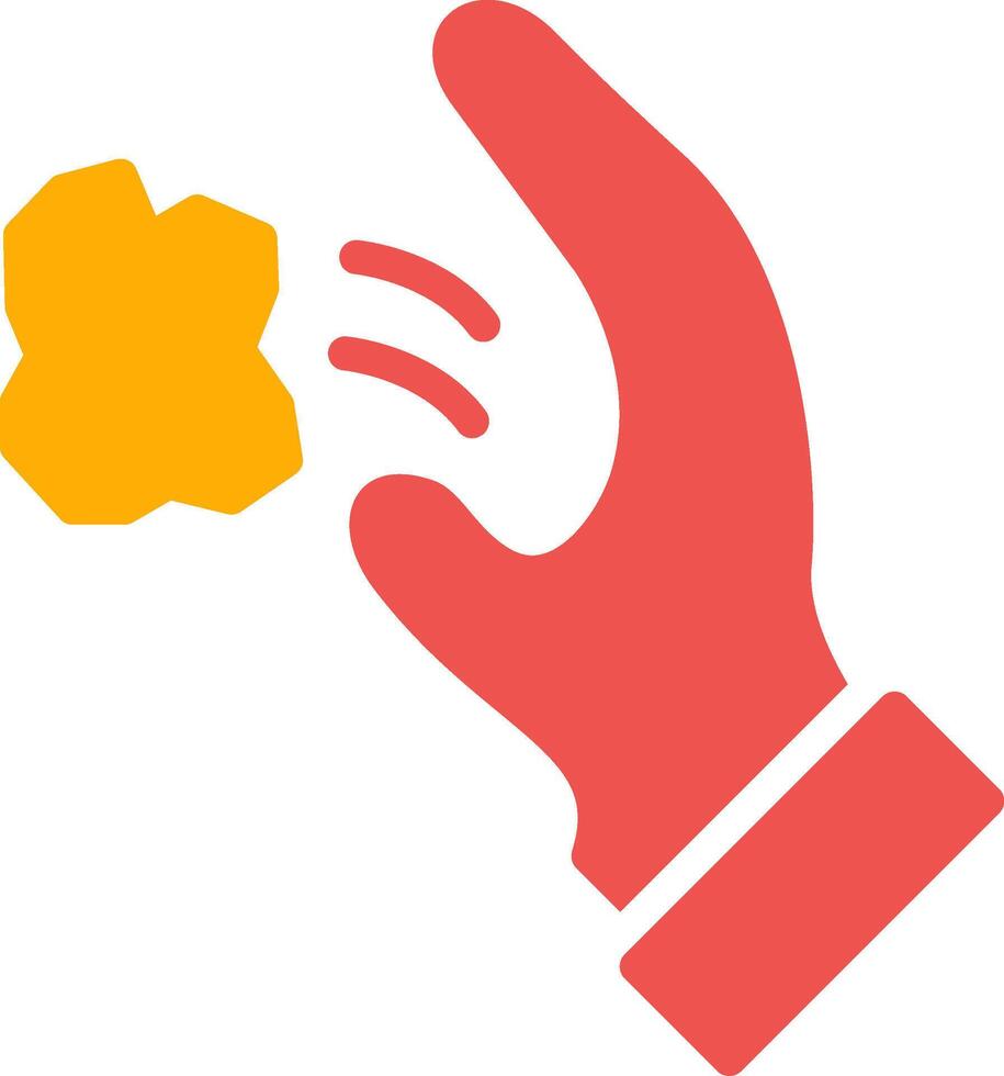 Throwing Trash Creative Icon Design vector