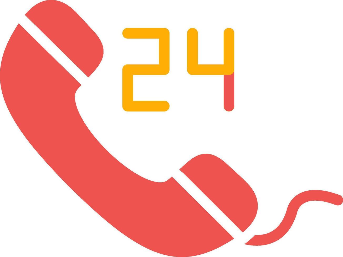 Emergency call Creative Icon Design vector