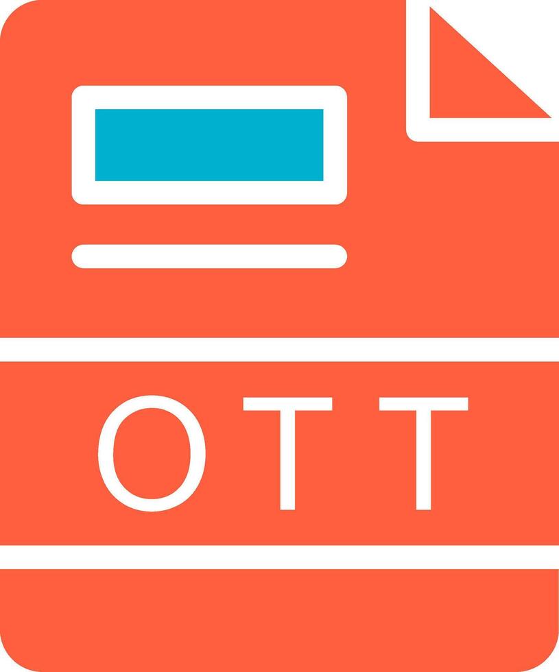 OTT Creative Icon Design vector