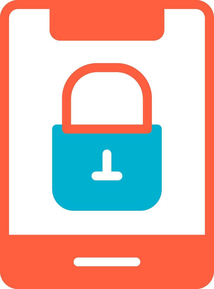 Lock Screen Creative Icon Design vector