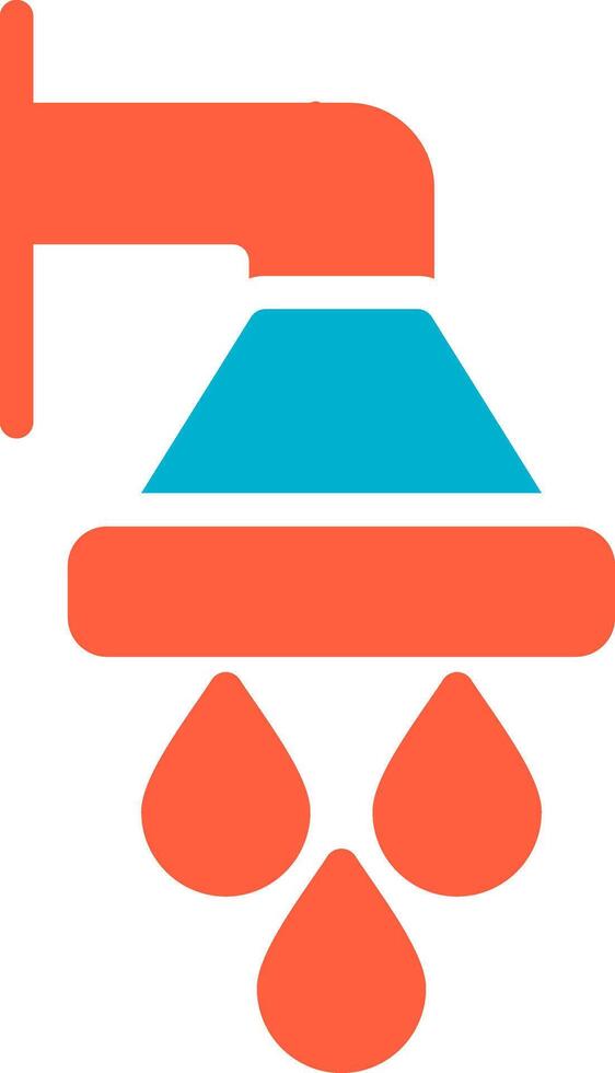 Shower Creative Icon Design vector