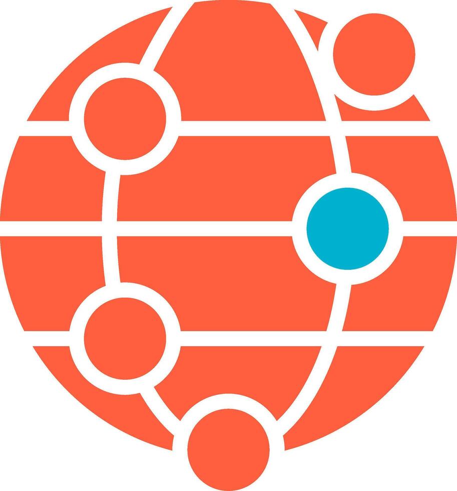 Networking Creative Icon Design vector