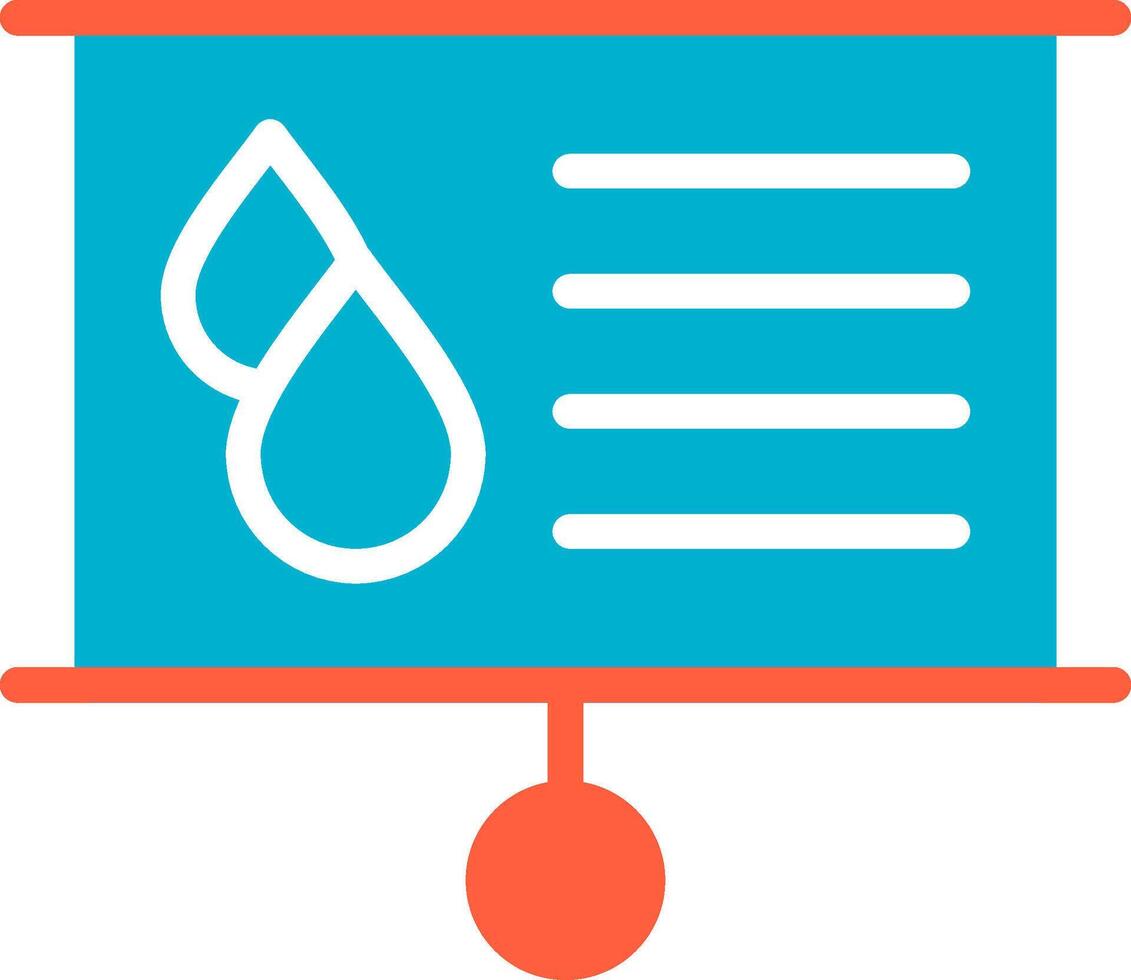 Water Class Creative Icon Design vector