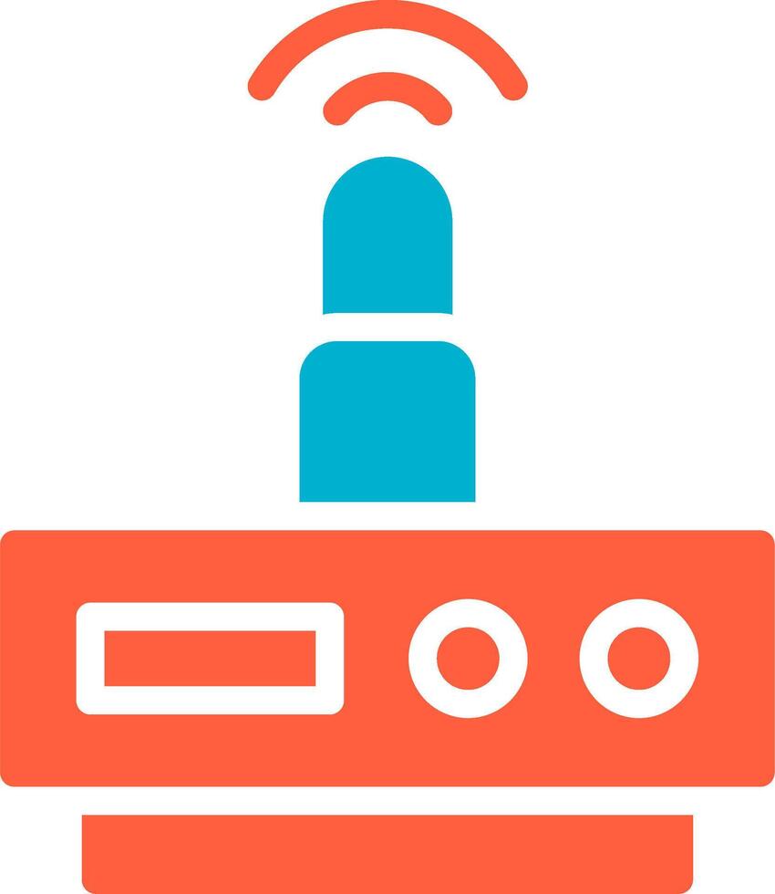 Wifi Router Creative Icon Design vector