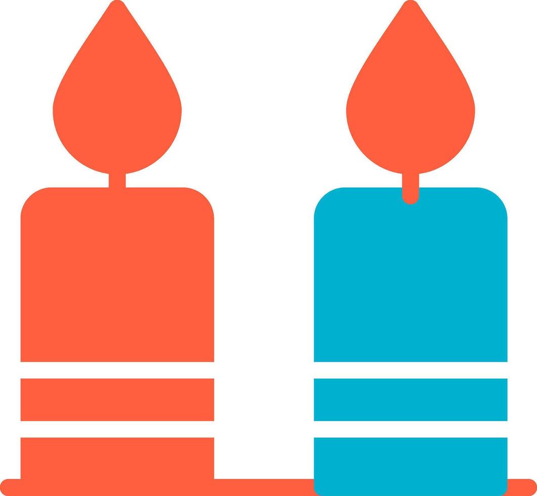 Candle Creative Icon Design vector