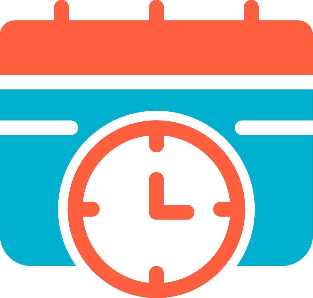 Deadline Creative Icon Design vector