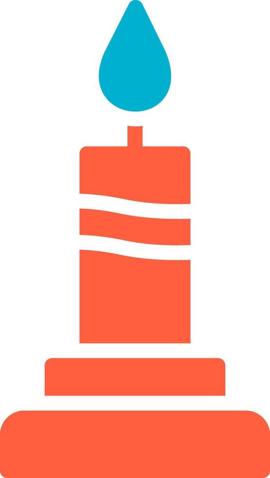 Candle Creative Icon Design vector