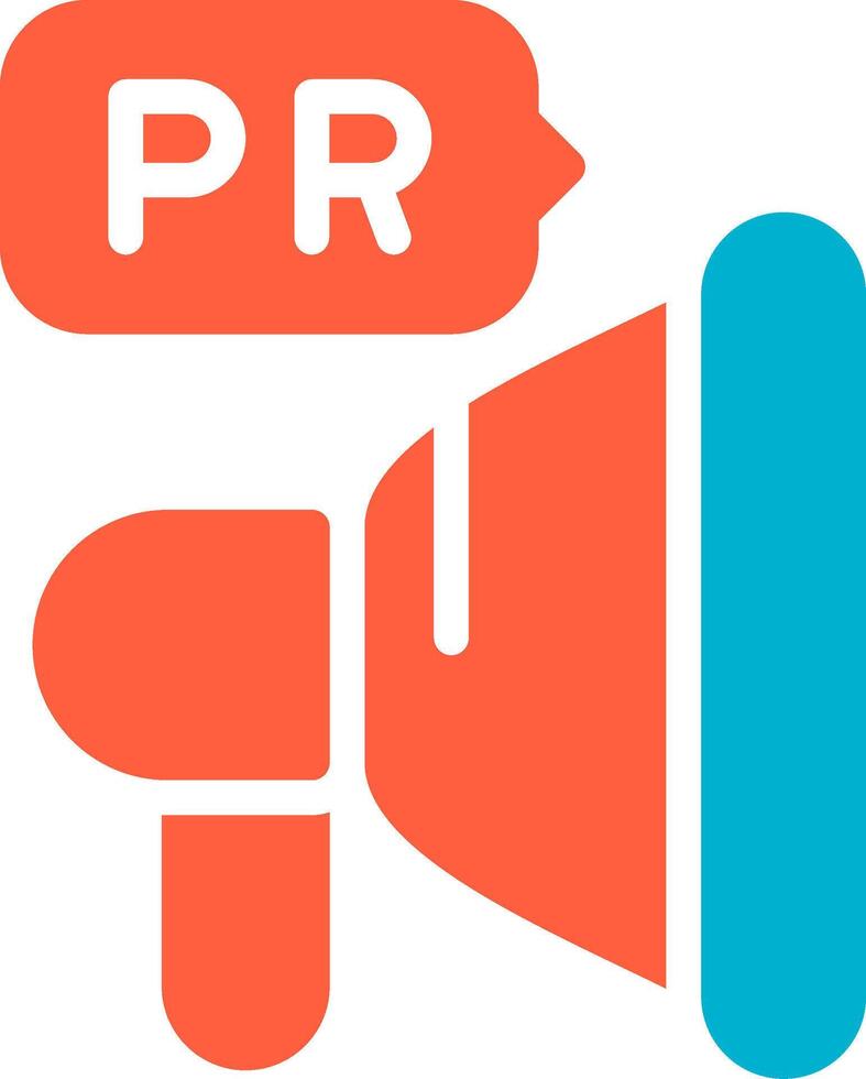 Public Relations Creative Icon Design vector
