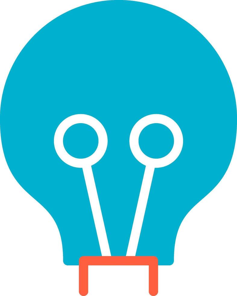 Light Bulb Creative Icon Design vector