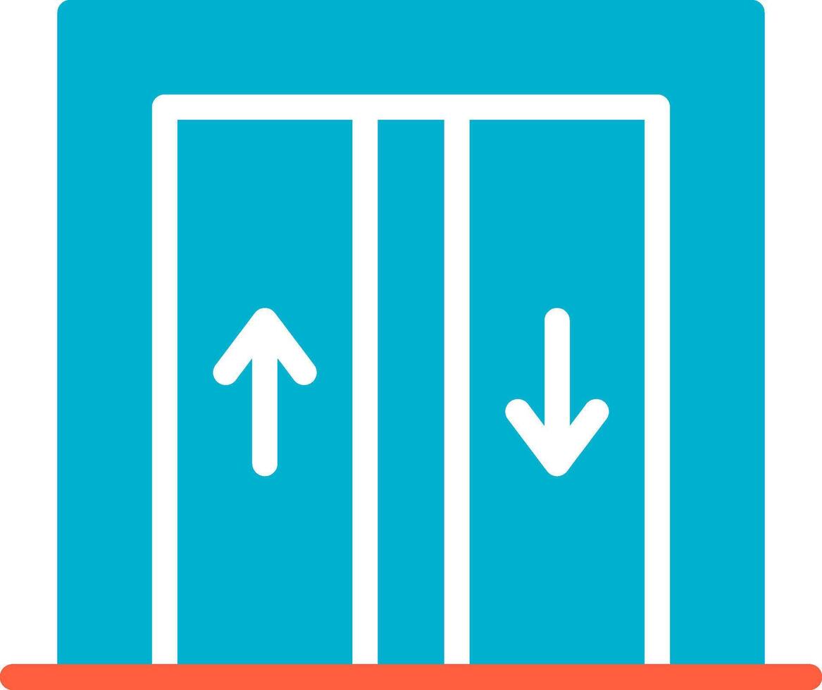 Elevator Creative Icon Design vector