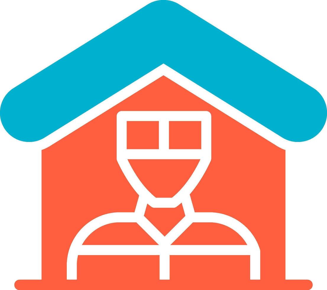 Mortgage Fraud Creative Icon Design vector