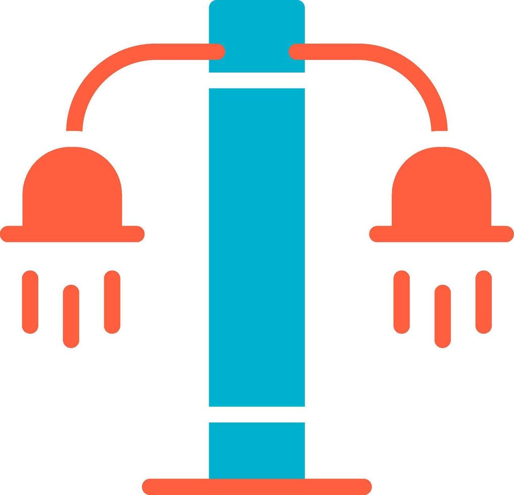 Shower Creative Icon Design vector