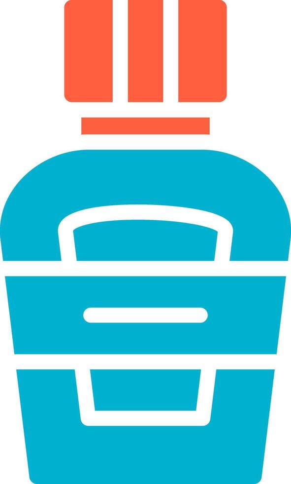 Canteen Creative Icon Design vector