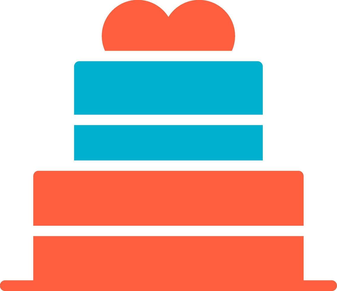 Cake Creative Icon Design vector