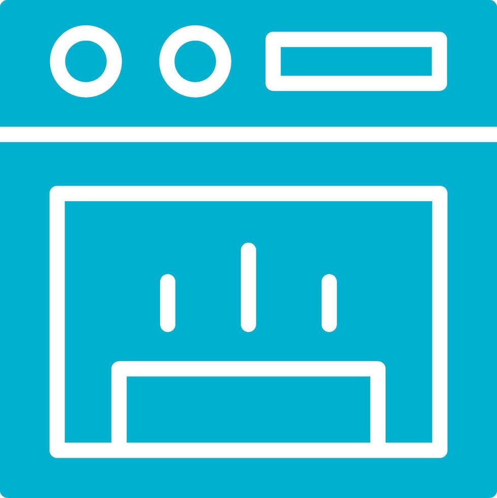 Stove Creative Icon Design vector