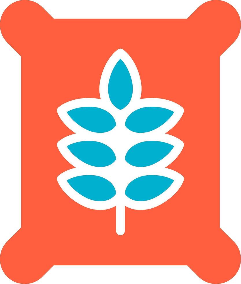 Seed Bag Creative Icon Design vector
