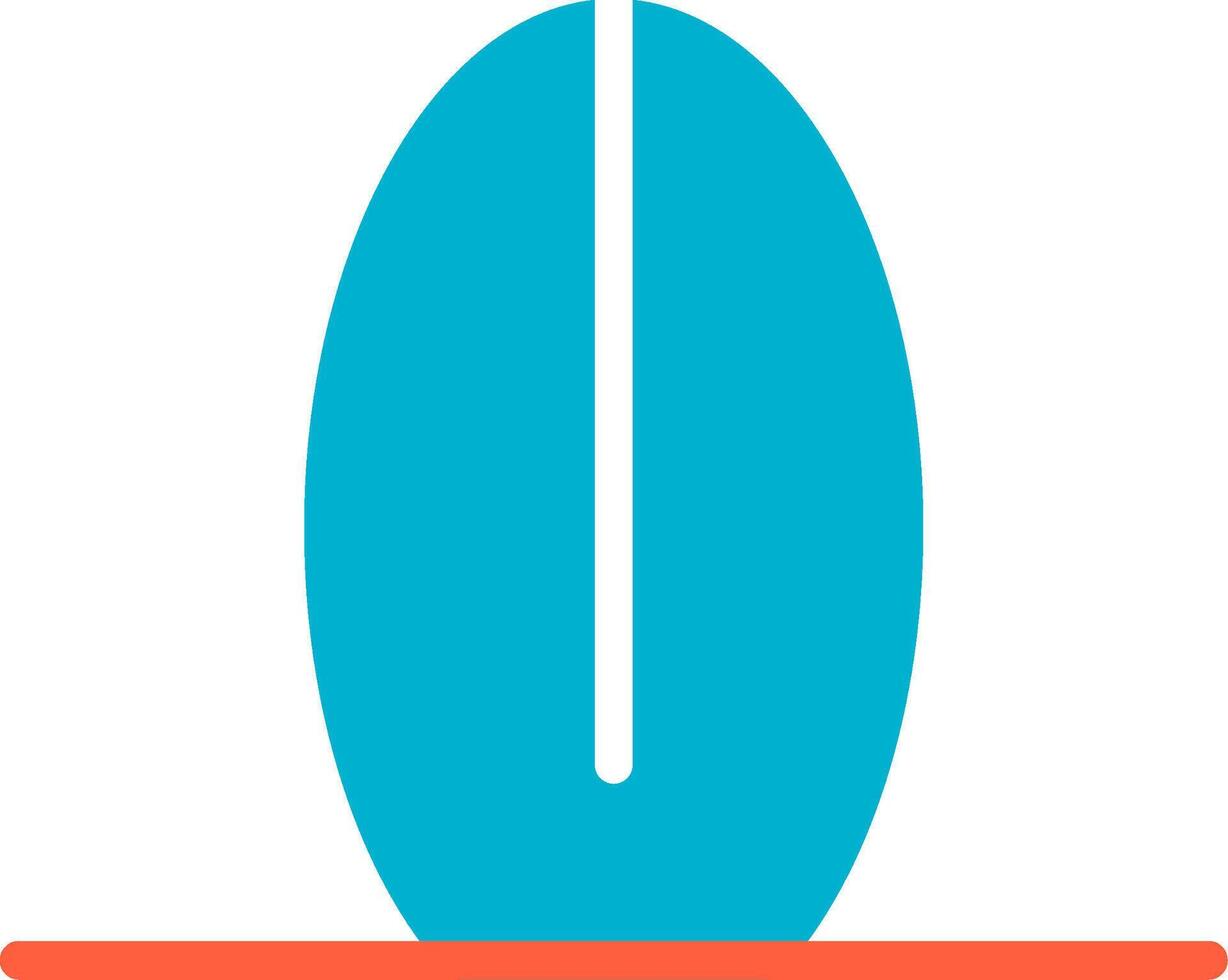 Surfboard Creative Icon Design vector