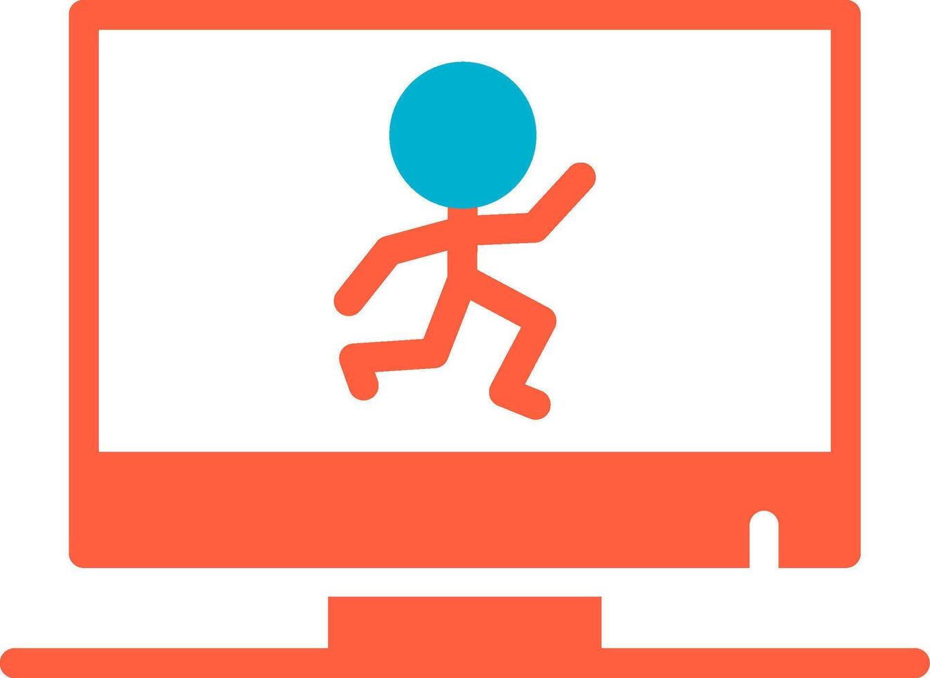Motion Graphic Creative Icon Design vector