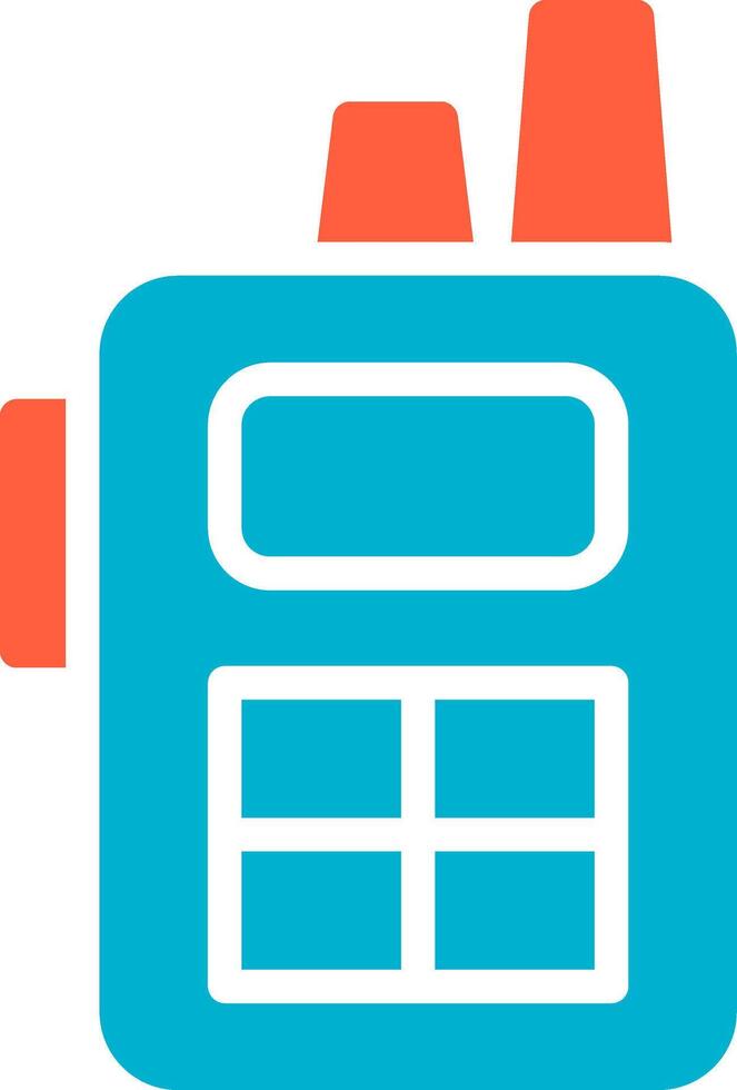 Walkie Talkie Creative Icon Design vector