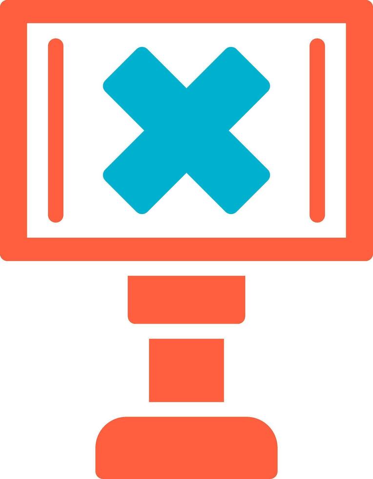 Railroad Crossing Creative Icon Design vector