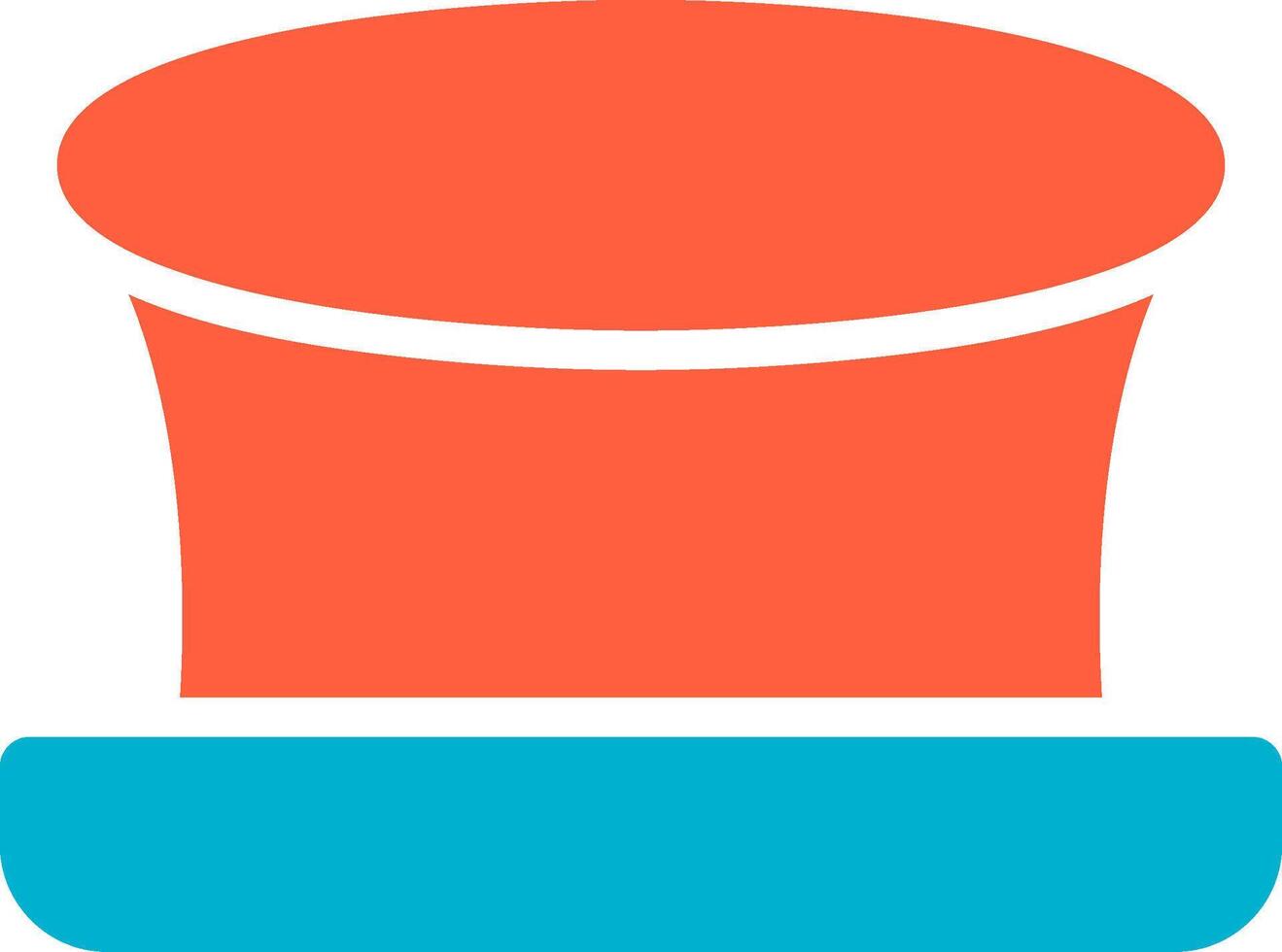 Hat Creative Icon Design vector