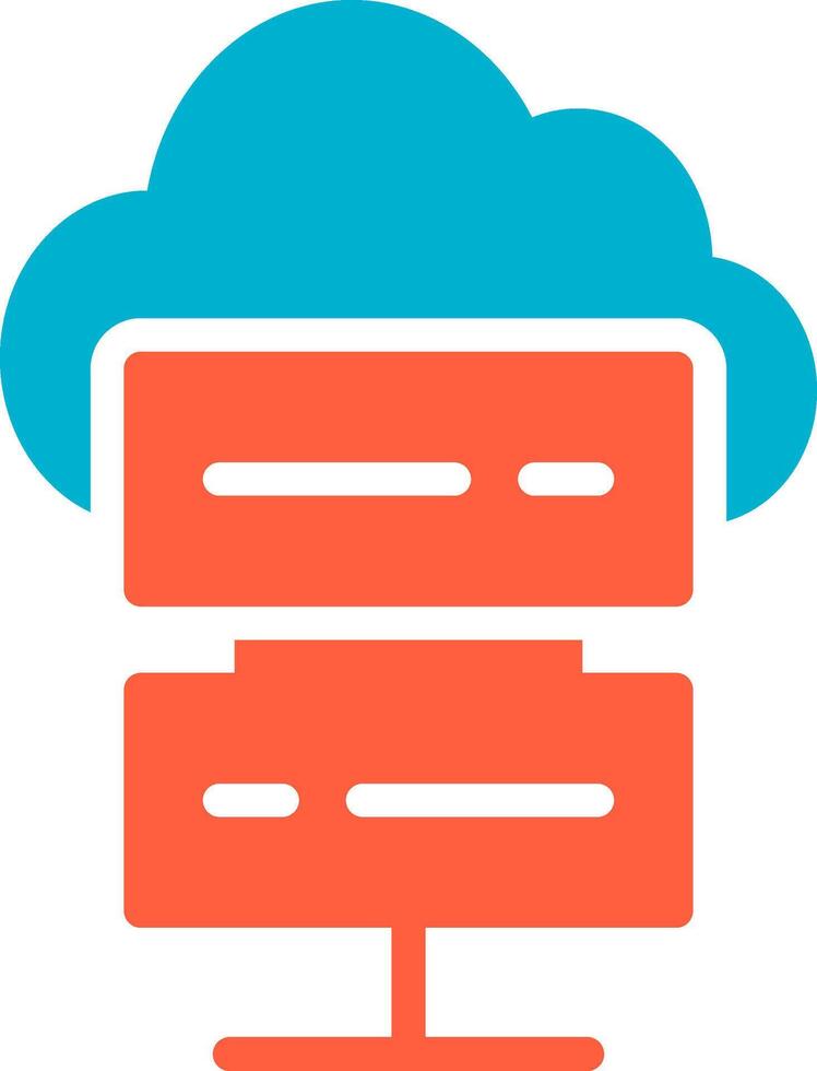 Cloud Computing Creative Icon Design vector